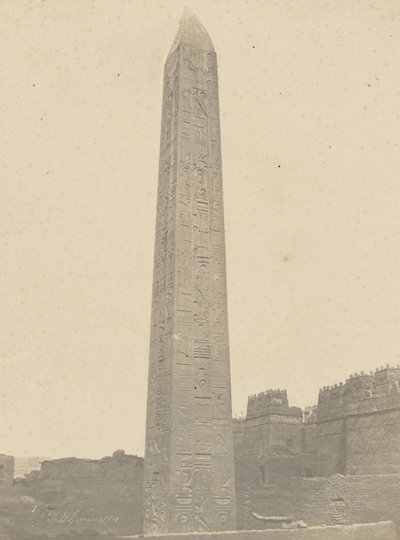 Luxor, Obelisk, East and South Sides by John Beasly Greene